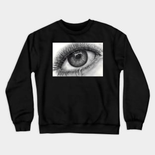 Crying Eye Crewneck Sweatshirt